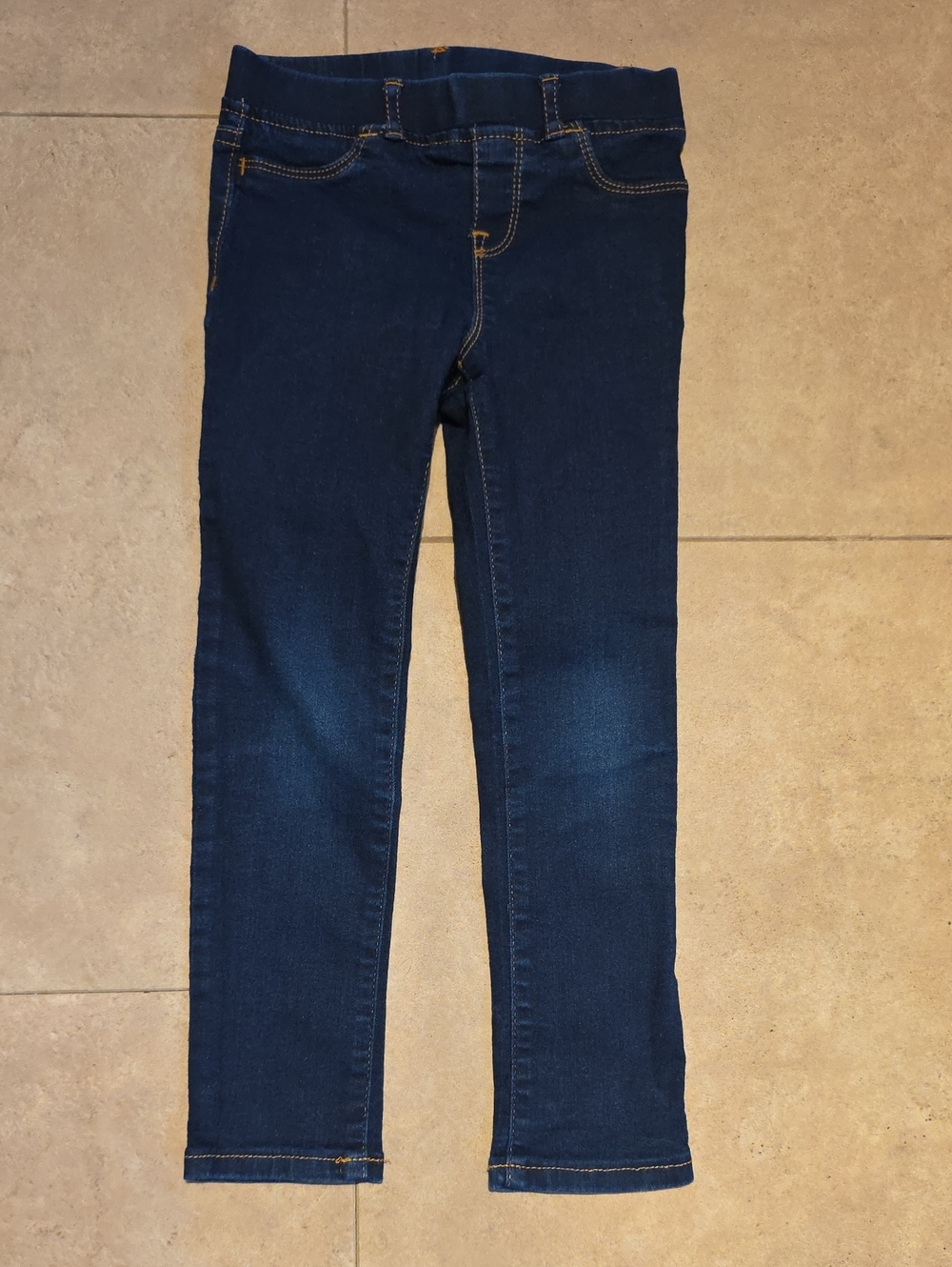 Gap Denim Girl's Dark Blue Skinny Jeggings. Size 5 Years Toddlers